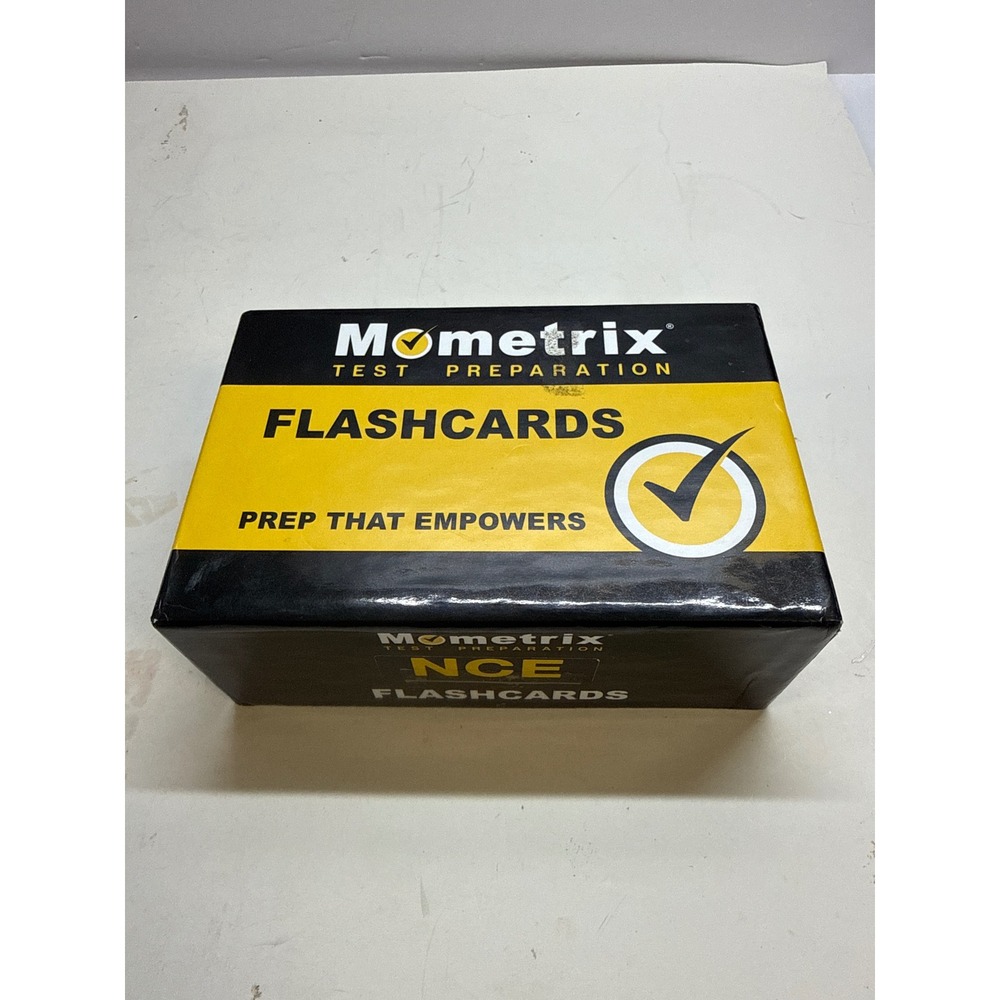 Mometrix NCE Flashcards National Counselor Exam Test Prep Study Guide System